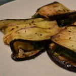 eggplant wraps with sun dried tomatoes and pine nuts