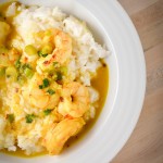 coconut curried shrimp and rice