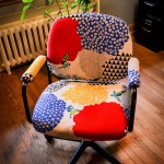 Total Upgrade: Reupholstered Office Chair