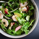 Summer Salad with Shrimp and Dijon Vinagrette