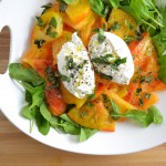 heirloom tomato burrata salad