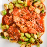 tunisian fish stew with brussels sprouts plus my new kitchen!