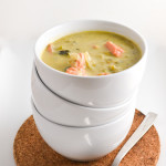 Creamy Salmon and Leek Soup