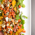 Roasted Beet, Carrot, and Blue Cheese Salad