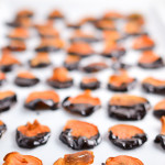 chocolate dipped sweet potato chips