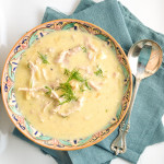 Avgolemono {Greek Comfort Soup}