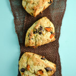 Kumquat and Chocolate Scones