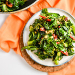 Collard Greens with Sun Dried Tomatoes and Pine Nuts