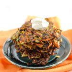 Carrot and Leek Fritters