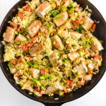 Orzo Pilaf with Italian Sausage