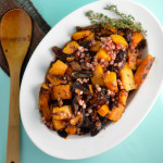 Butternut Squash with Dates and Pancetta