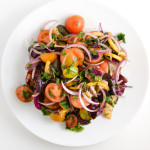 Tomato, Red Onion, and Roasted Lemon Salad