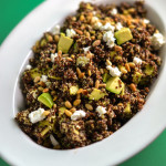 Couscous, Avocado, and Goat Cheese Salad