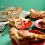 Rhubarb Custard Pie from The Junior League of Madison Cookbook