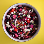 Beet and Rhubarb Salad