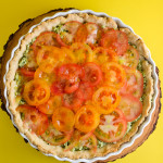 tomato and mascarpone tart