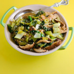 Ginger Sesame Bok Choy with Shiitake Mushrooms