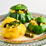 Stuffed Patty Pan Squash