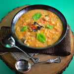 Roasted Summer Vegetable Soup