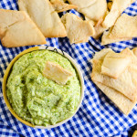 Mint Garlic Scape Dip