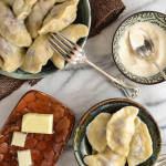 Вареники (Varenyky, or Russian Sour Cherry Dumplings)