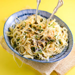 Linguine with Olives and All of the Herbs