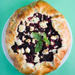 Beet & Fennel Galette with Walnuts