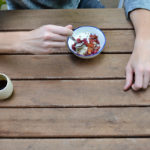 Roasted Rhubarb Yogurt Bowls with Lavender