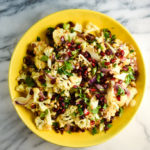 Roasted Cauliflower With Pomegranate