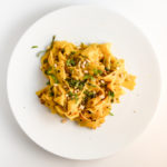 Saffron Tagliatelle With Spiced Butter