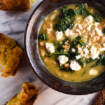 Brothy Bean and Feta Soup