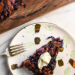 Red Potato and Cabbage Cake