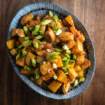 Roasted Potatoes with Gochujang Sauce